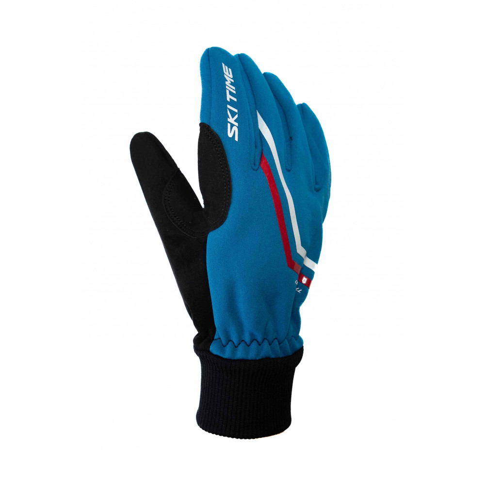 Перчатки SKI TIME SPORT BLUE