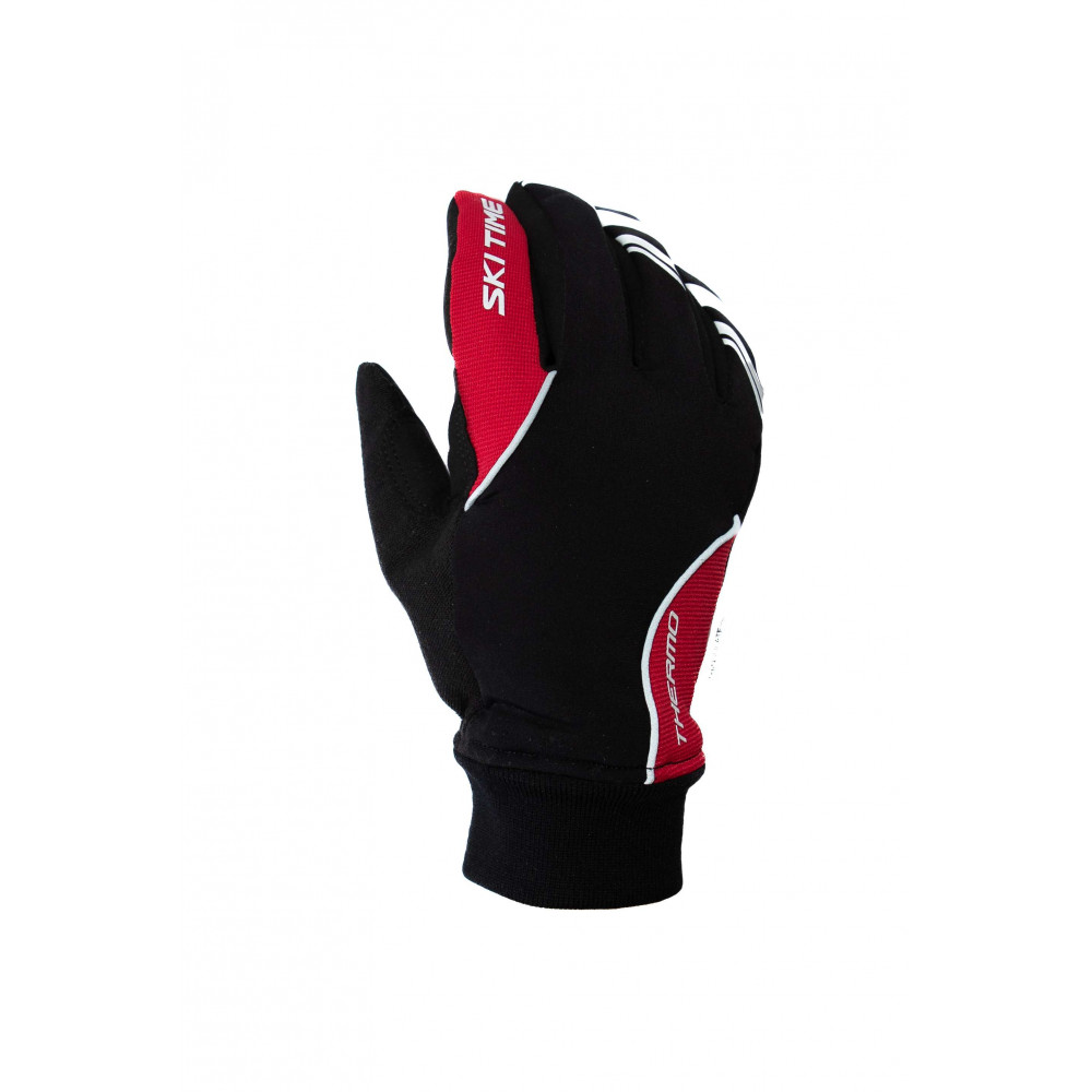 Перчатки SKI TIME RACE 1.0 THERMO 2 BLACK/RED