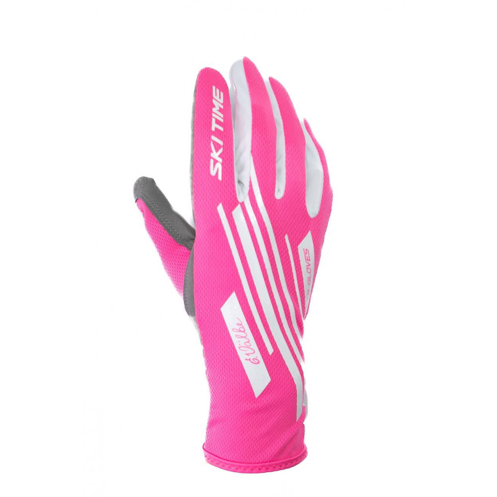 Перчатки роллерные SKI TIME RACE PINK