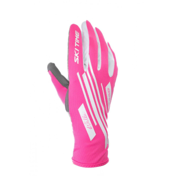 Перчатки роллерные SKI TIME RACE PINK